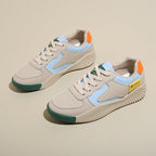 Damen Sportliche Sneakers mit rutschfestem Profil und atmungsaktiver Oberflächenstruktur R&B