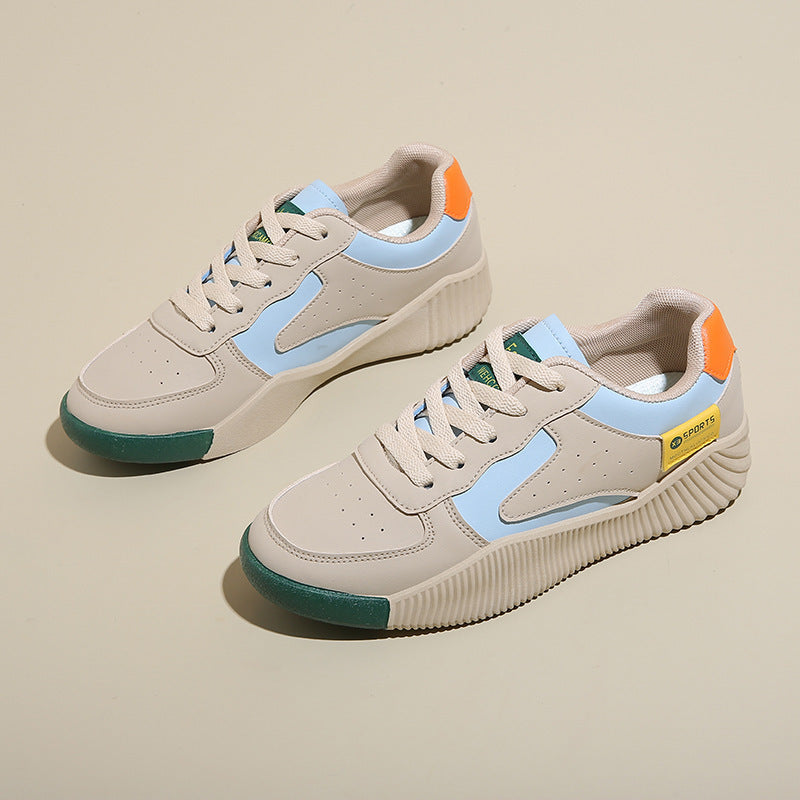 Damen Sportliche Sneakers mit rutschfestem Profil und atmungsaktiver Oberflächenstruktur R&B