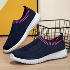 Damen Flexibele Slip-On Sneakers