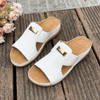 Damen Modische Slipper mit elegantem Riemendetail R&B