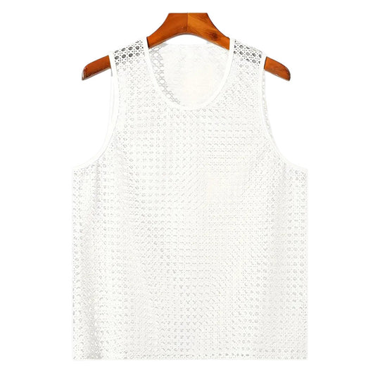 Herren Mesh Sporttanktop R&B