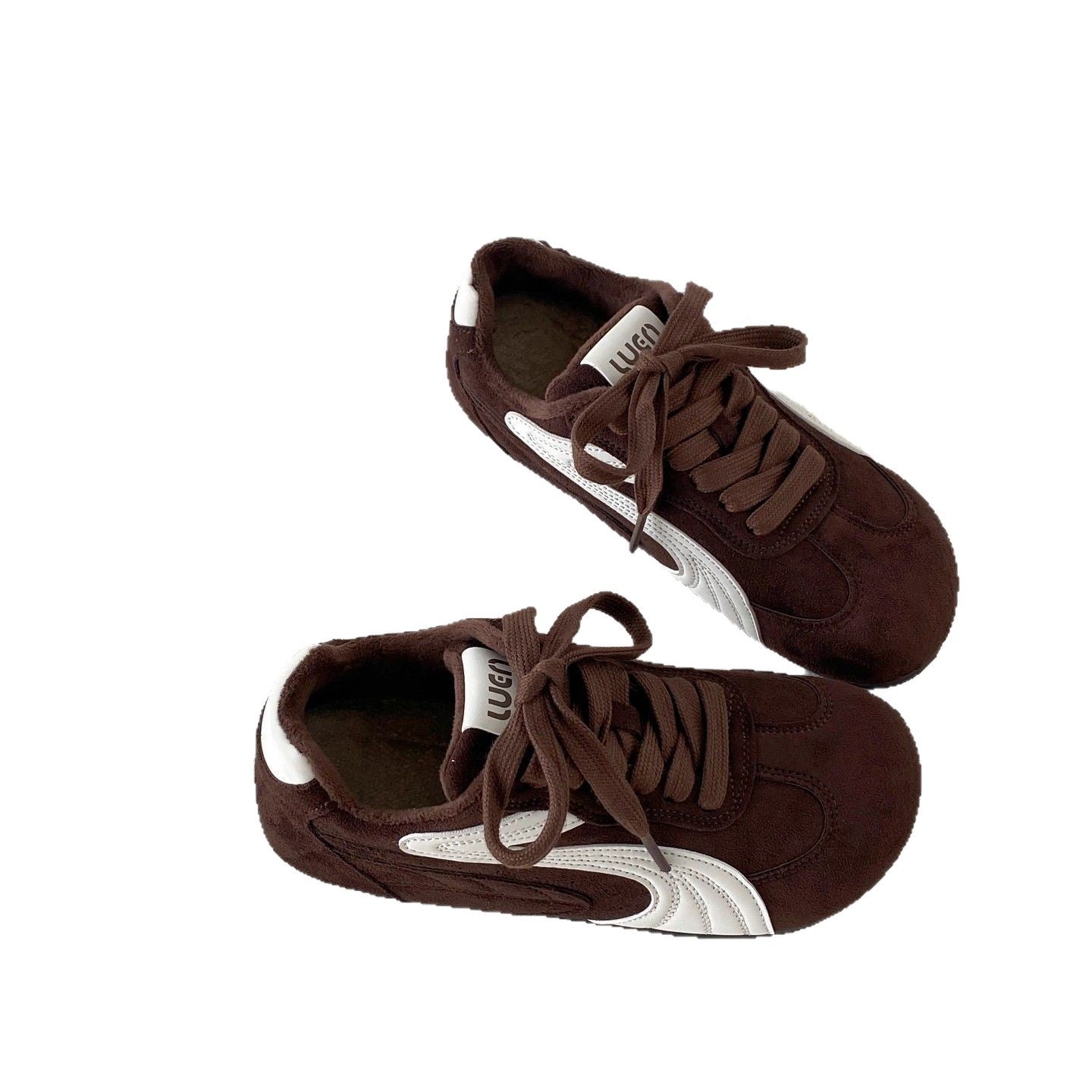 Damen Sportliche Sneaker mit Veloursleder-Obermaterial und gepolsterter Innensohle R&B