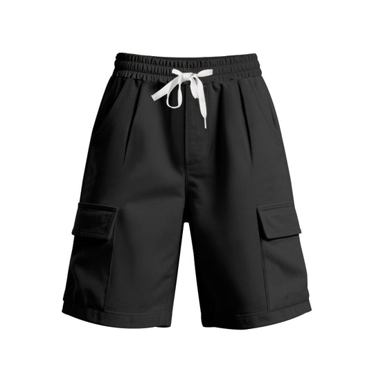 Damen komfortable Cargo-Shorts mit elastischem Bund und praktischen Seitentaschen R&B