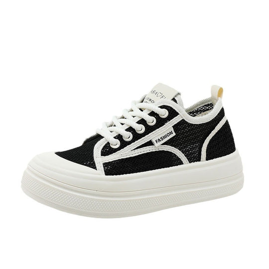 Damen modische Sneakers mit atmungsaktivem Obermaterial und dämpfender Laufsohle R&B