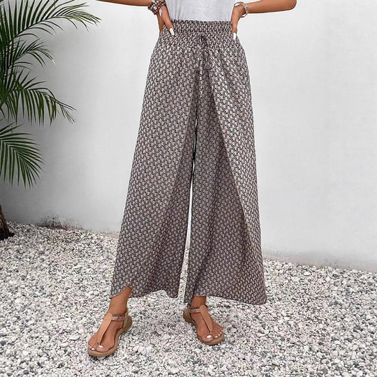 Damen Maxirock mit floralem Design und seitlichem Schlitz R&B
