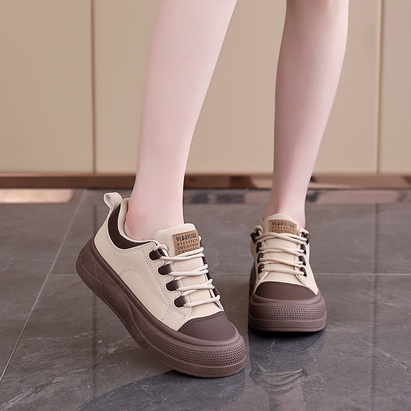 Damen modische Sneakers mit komfortablem Fußbett und rutschfester Sohle R&B
