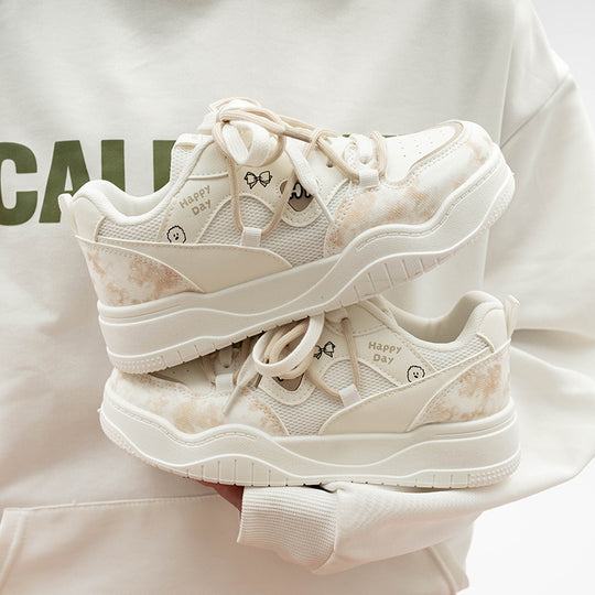 Damen Modische Sneakers mit einzigartigen Grafikelementen und flexibler Sohle R&B