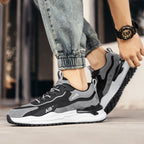 Damen modische und komfortable Sneakers mit dämpfender Sohle und atmungsaktivem Obermaterial R&B