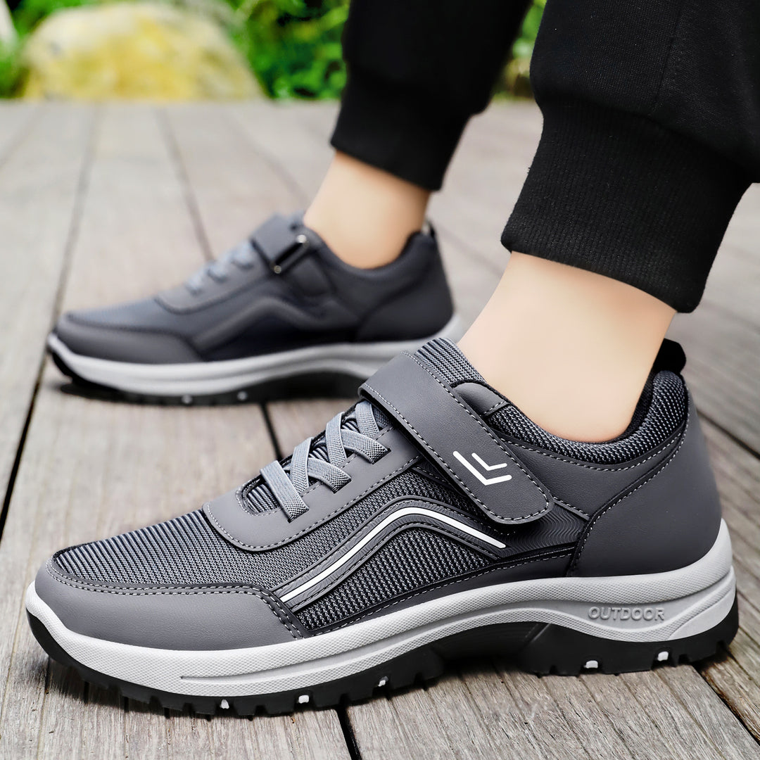 Damen Sportliche Outdoor-Sneaker mit verstellbarem Klettverschluss und rutschfester Sohle R&B