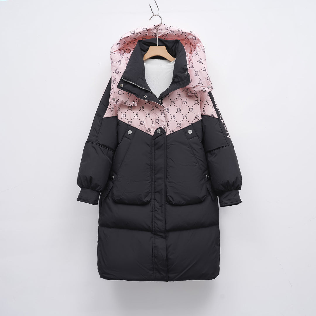 Damen Winterparka mit Kapuze R&B