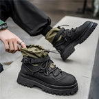 Damen gefütterte Winterstiefel mit rutschfester Profilsohle und verstellbarem Schaft R&B