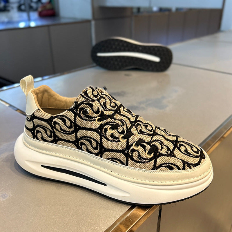 Damen Sneaker mit einzigartigem Textildesign R&B