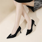 Damen Elegante Slingback-Pumps mit Schmuckdetail R&B