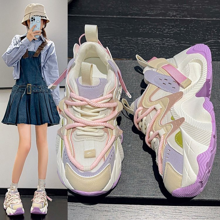 Damen Sportliche Chunky Sneaker mit innovativer Dämpfung und trendigem Design R&B