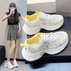 Damen Sportliche Mesh-Sneaker mit atmungsaktiver Struktur und dämpfender Sohle
