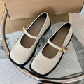 Damen Ballerinas mit elegantem Schnallen-Detail und hochwertiger Verarbeitung