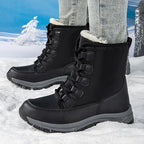 Damen Winterboots mit rutschfester Sohle und isolierendem Futter R&B