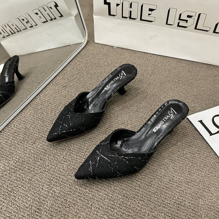 Damen elegante Slingback-Pumps mit schickem spitz zulaufendem Design R&B