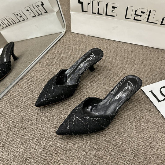 Damen elegante Slingback-Pumps mit schickem spitz zulaufendem Design R&B