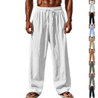 Herren lockere Strandhose mit elastischem Bund und seitlichen Eingrifftaschen R&B