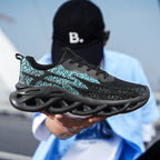Damen Sportliche Laufschuhe mit atmungsaktiver Stricktechnologie und innovativer Dämpfung R&B