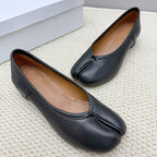 Damen Ballerinas mit schimmerndem Obermaterial und bequemer Passform