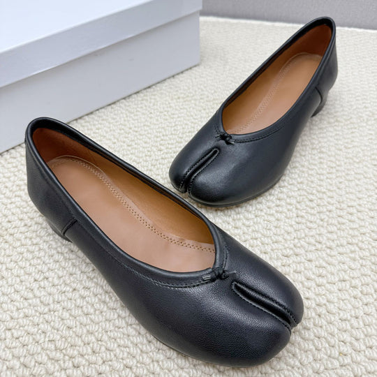 Damen Ballerinas mit schimmerndem Obermaterial und bequemer Passform R&B