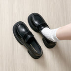 Damen Modische Loafer mit nachhaltiger Plateausohle