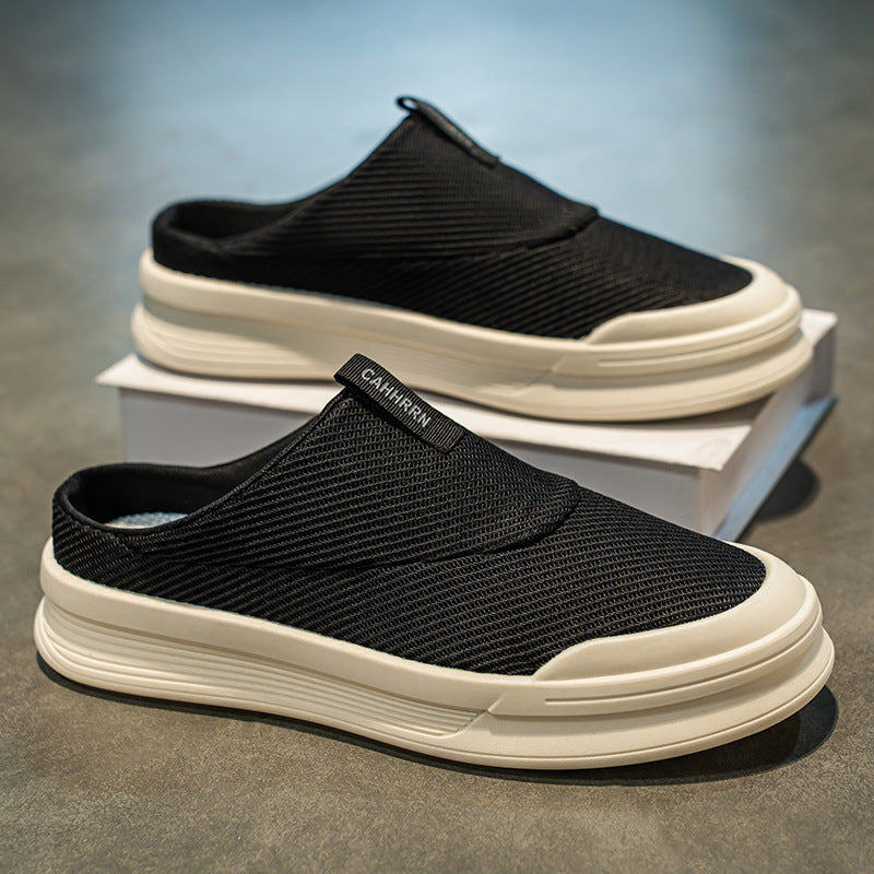 Damen Slip-On Sneakers mit atmungsaktivem Obermaterial und rutschfester Sohle