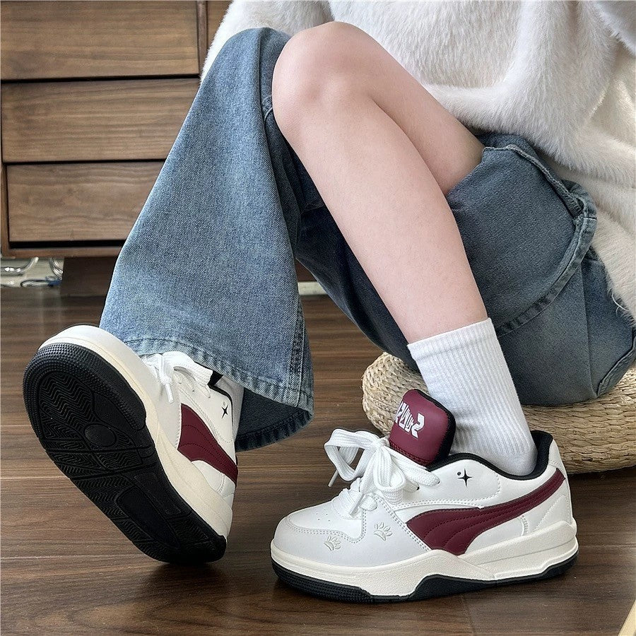 Damen Sportliche Sneaker mit hochwertigem Obermaterial und gepolsterter Innensohle R&B