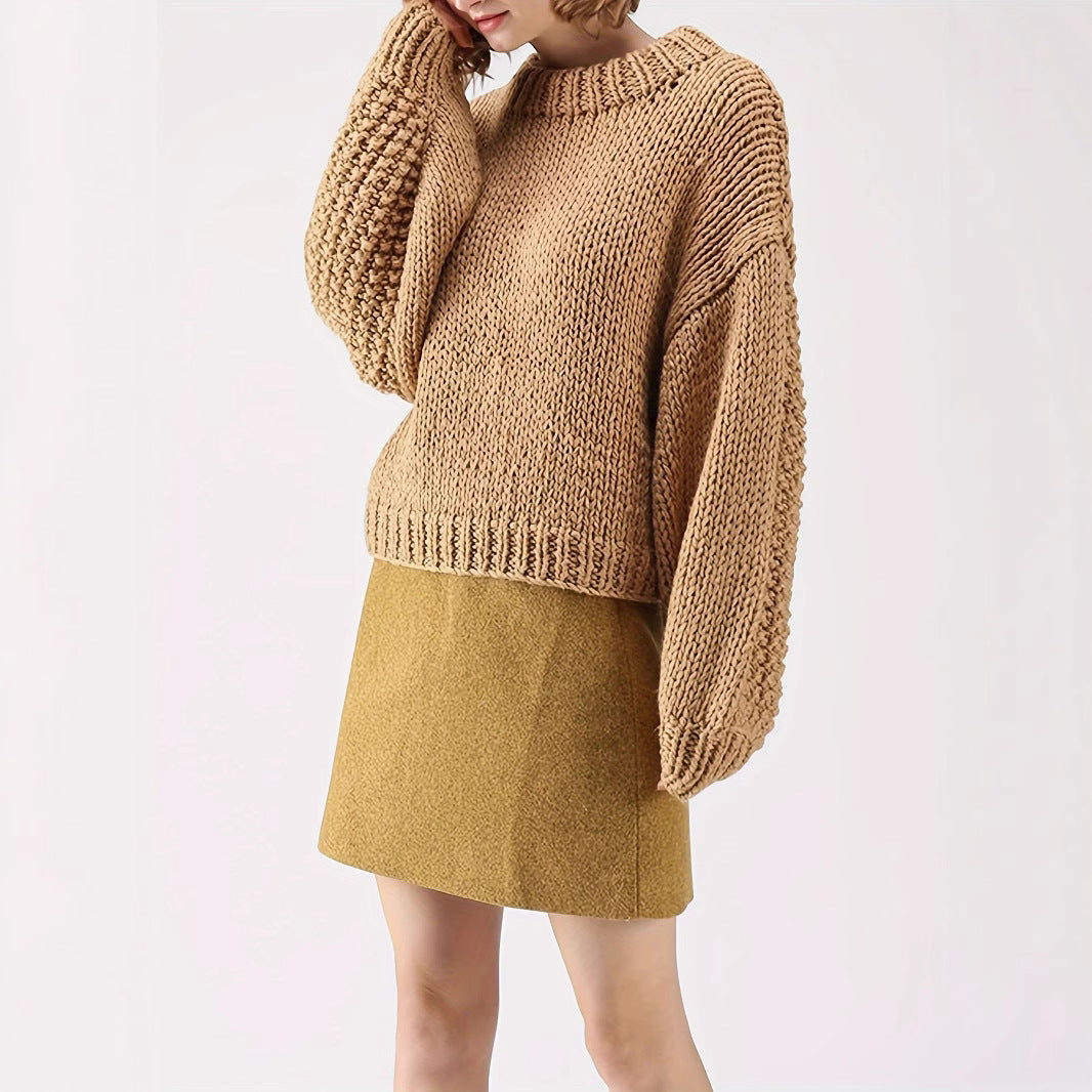 Damen Grobstrickpullover R&B