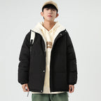 Herren modische Daunenjacke mit Kapuze und Innenfutter