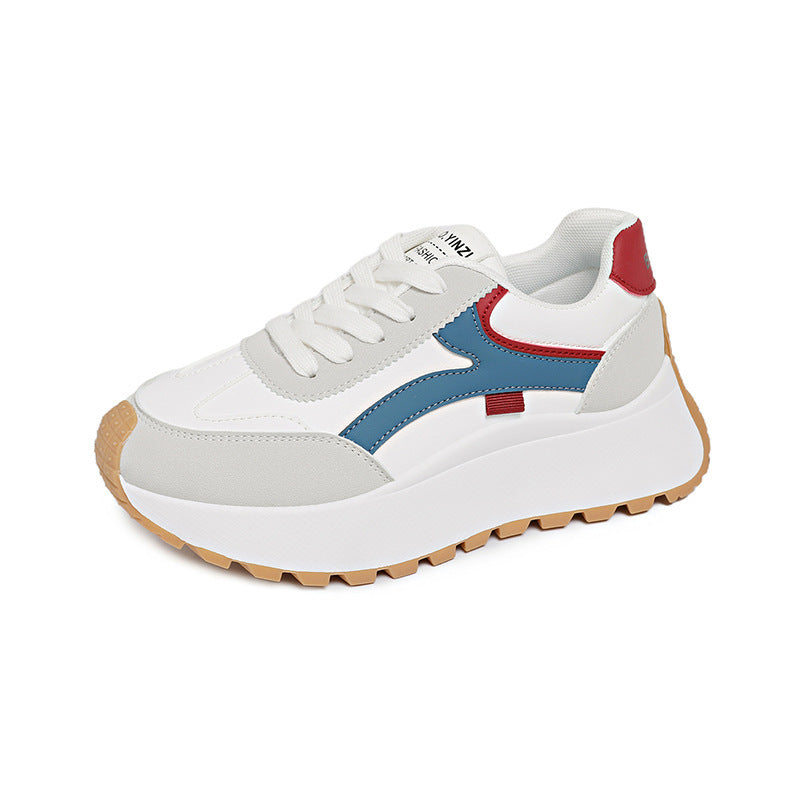 Damen Sportliche Chunky Sneaker mit dämpfender Laufsohle und modischem Design R&B