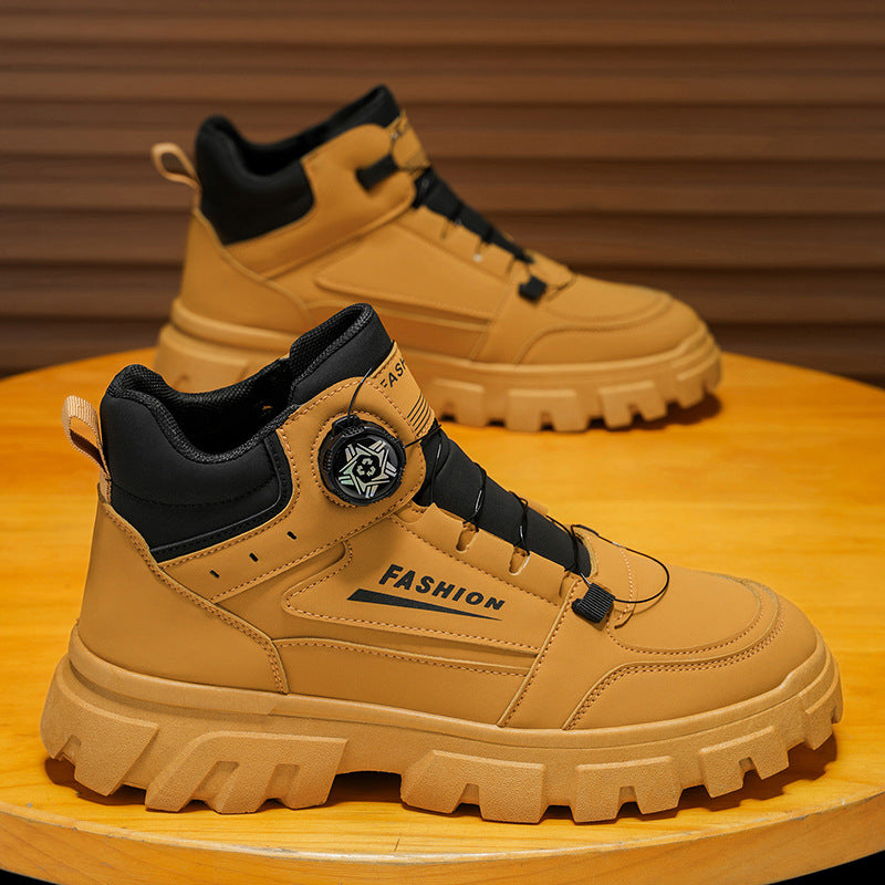 Damen Stabile Outdoor-Schnürstiefel mit rutschfester Sohle und atmungsaktivem Futter R&B
