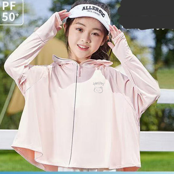 Mädchen Atmungsaktive UV-Schutzjacke R&B