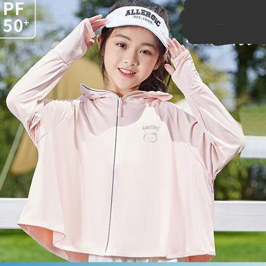 Mädchen Atmungsaktive UV-Schutzjacke R&B