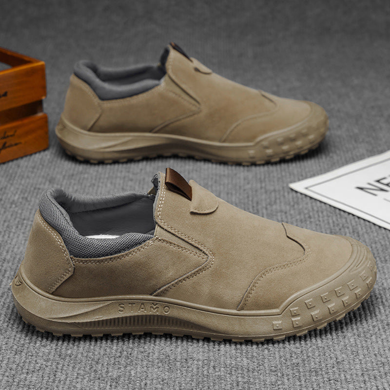 Damen Slipper aus Wildleder mit elastischem Einstiegsbereich R&B
