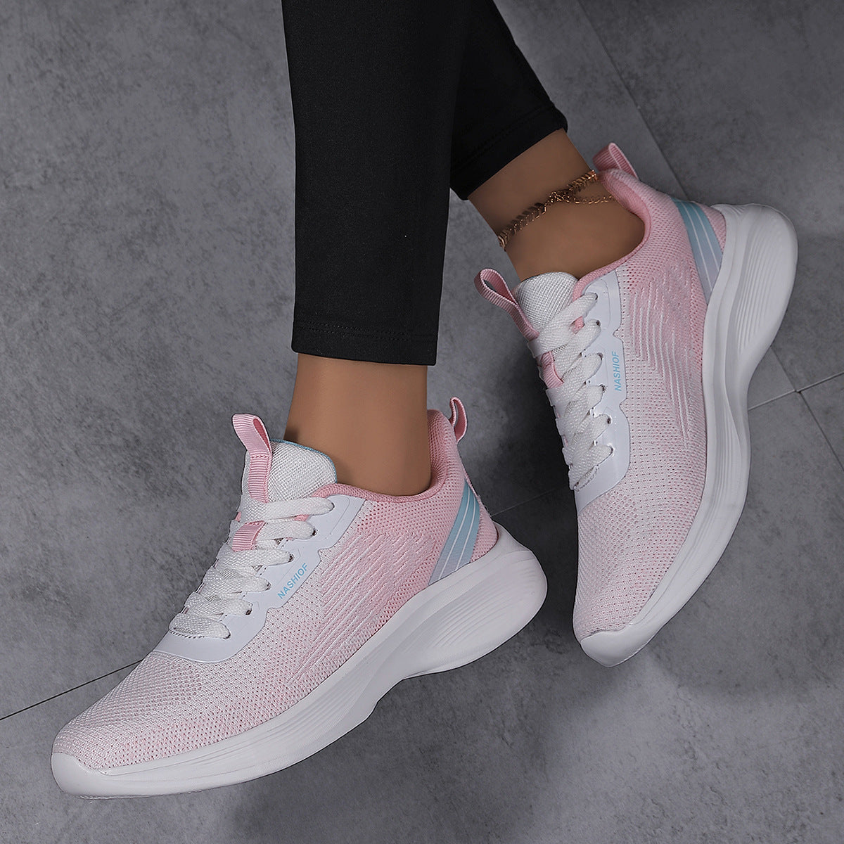 Damen Leichte und atmungsaktive Sneakers für sportliche Aktivitäten