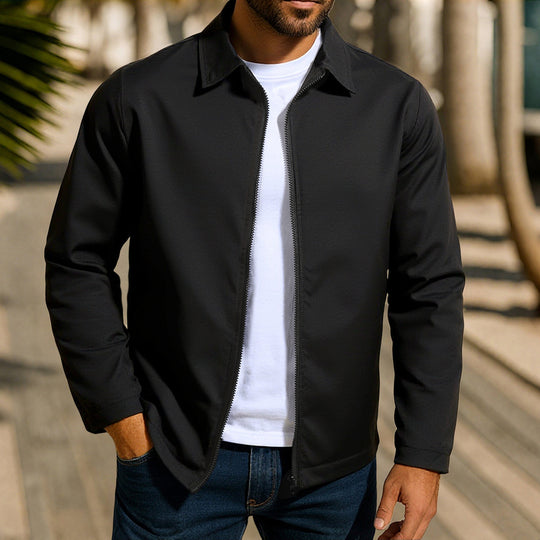 Herren lässige Freizeitjacke mit innovativer Windschutztechnologie R&B