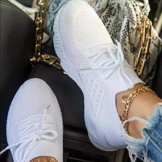 Damen Leichte atmungsaktive Sportsneakers mit flexibler Sohle R&B