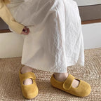 Damen Bequeme Clogs mit Klettverschluss und ergonomischer Sohle R&B