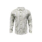 Herren Modische Hemdbluse mit gestreiftem Design R&B