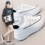 Damen Sneaker mit hochgezogenem Sohlenprofil und reflektierendem Design R&B