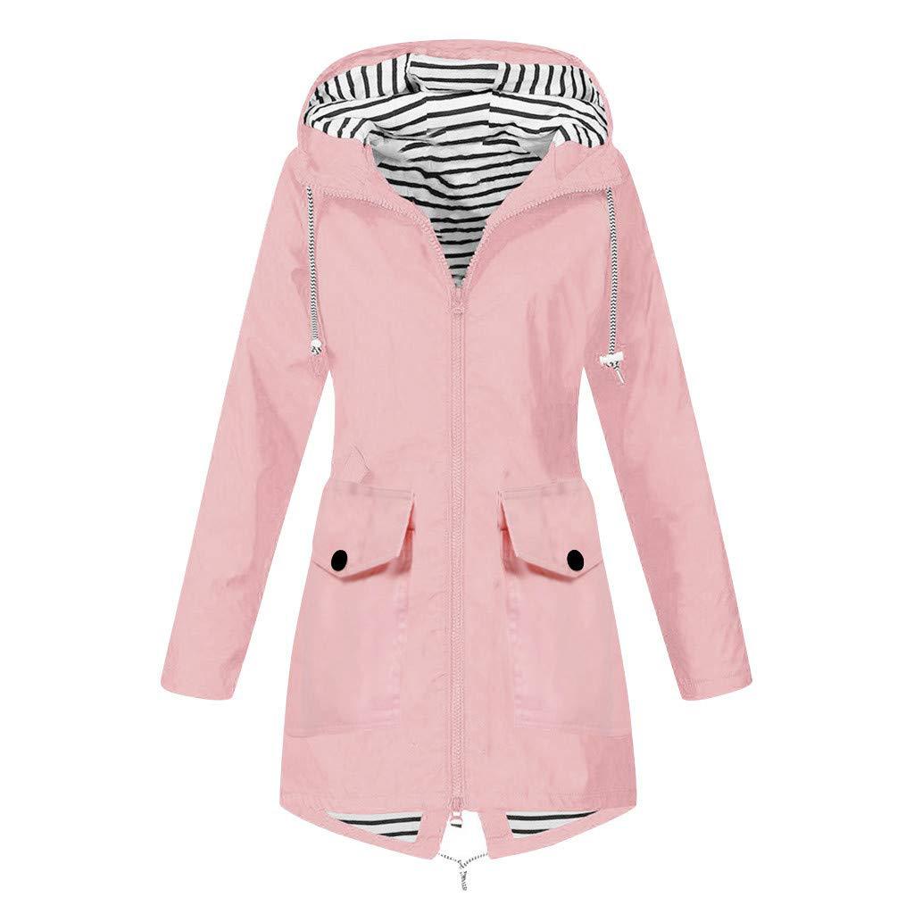 Damen Funktionsjacke mit verstellbarer Kapuze und praktischen Taschen R&B