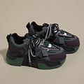Damen Sportliche Chunky Sneakers mit innovativer Schnürtechnologie R&B