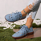 Damen Atmungsaktive Freizeitschuhe mit durchbrochenem Obermaterial und rutschfester Sohle R&B
