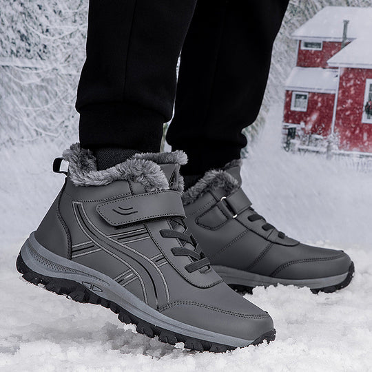 Damen isolierte Winterstiefel mit rutschfester Sohle R&B