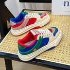 Damen Sportliche Sneakers mit farbenfrohem Design und atmungsaktivem Obermaterial R&B