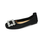 Damen Ballerinas mit funkelnden Applikationen
