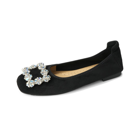 Damen Ballerinas mit funkelnden Applikationen R&B